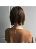 切りっぱなしボブ