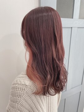 オーシー 志比口店(O'sea) earring  color × pink