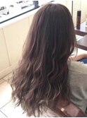 大人可愛い20代30代40代 アッシュグラデーション ハイライト