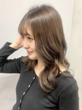 アリュウル 表参道(ALLURE) 学割U24＊大人可愛いくびれヘア＊レイヤーカット/艶カラー