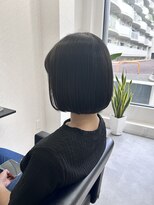 クローブ(CLOVE)&nbsp;CLOVE暗めアッシュミニボブ