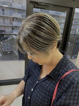シャルムヘアー(charme hair) 白髪ぼかしバレイヤージュ