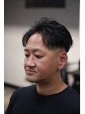 フェード×オールバックショート