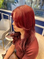 アンソル オブ リシェール(N'SOL of RICHAIR)&nbsp;前髪/アンブレラカラー/こなれミディ/イメチェン/ウェーブパーマ