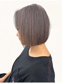 ハイライトレイヤーカットショートボブイルミナカラー天神大名