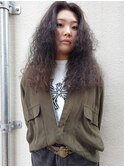 ロング×スパイラルパーマ