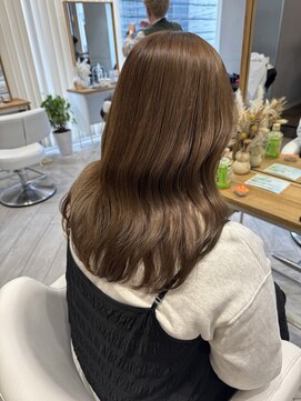 アヴァンス 広島本通店(AVANCE.) 明るめアッシュベージュ