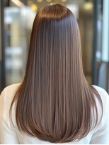 トッカ 千葉ANNEX店(tocca)&nbsp;潤艶なまとまりが続く髪質改善矯正×透明感カラー