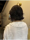 大阪　梅田　ニュアンスボブパーマ