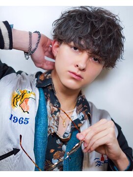 アイトーキョー 名古屋2nd(AI TOKYO) メンズカット/ラウンドマッシュ/波巻きパーマ/名古屋駅/栄駅