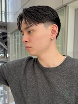 ロンド ローガン 名駅(Lond LOGAN)&nbsp;テーパーフェードに毛流れのトレンド　アクティブショート