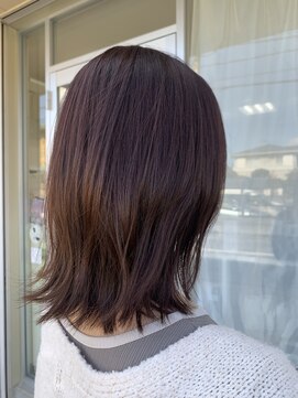 ヘアールーム ミルゥ(hair room MILOU) ミディアムボブ
