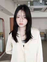 フォト 新宿三丁目(foto)&nbsp;小顔黒髪オリーブグレーココアベージュボブ髪質改善ブリーチ新宿