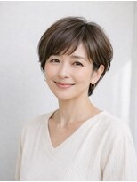 ニュースアオヤマ 新潟(news aoyama) 大人ボブ/髪質改善トリートメント/リタッチカラー/新潟/青山