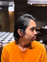 ザ バーバー 虎ノ門ステーションタワー(THE BARBER)&nbsp;刈り上げないクラシックオールバック