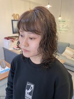 リトルスマイリー 辻堂店(Little Smiley)&nbsp;艶デジタルパーマ/透明感カラー/ミディアムパーマ