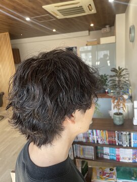 ケアリング(CARING) メンズ波巻きパーマ