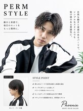 フェニックス(PHOENIX) 韓流風センター分け無造作セット【館林】【館林市】
