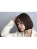 [人気NO.1]　カット+ツヤ髪フルカラー+トリートメント　(上板橋)