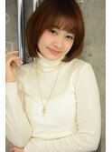 ナチュラルストレートボブ