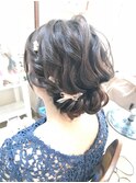 Wave Updoアレンジ【ヘアアレンジ 立川/立川南/八王子/袴】