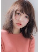 【elfo】丸顔でも似合う!ボブパーマはゆるふわがおすすめ