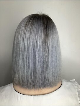 ボアップ 松山店(boappu) #グレー#グレージュ#ブリーチ