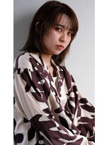 スリー スタンド(THREE STAND)&nbsp;２０代３０代４０代５０代小顔ミディアム外ハネボブアッシュ