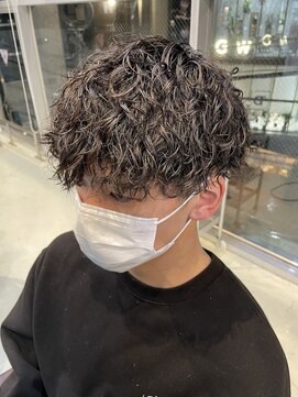 フィフス 原宿(fifth) 波巻きスパイラルツイストスパイラルパーマツーブロックマンバン