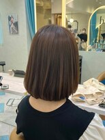 ロンドプランタン 恵比寿(Lond Printemps)&nbsp;結べる長さの大人かわいい内巻きボブアースカラー