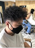 メンズツイストパーマ