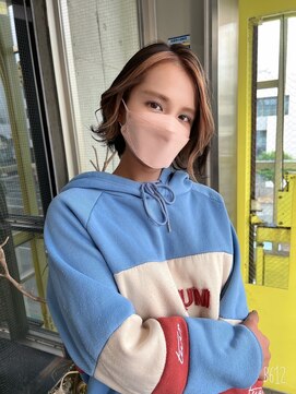 ガルボヘアー 名古屋栄店(garbo hair) ベージュ　カラー　ボブ　フェイスフレーミング　特集