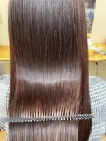 キャラシャローネ お台場(CharaChalone)&nbsp;サロンソリューションでツヤサラストレート