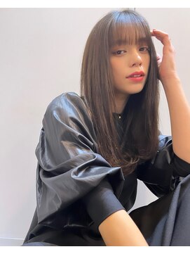 ジエクト カナウ(The Ect canow) 髪質改善/前髪/透明感カラー/グレーベージュ/アッシュカラー