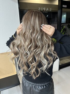 ラピス 大宮(Lapis) アッシュ×エクステハイライト♪