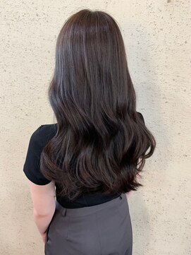 イーストハムアール(EAST HAM r) ダークブラウン/セミロング