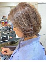 リシェス(RICHESSE)&nbsp;白髪ぼかしハイライト【吉祥寺美容院リシェス】