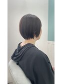 大人可愛い30代40代50ショートボブショート丸みショート