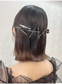 ストレート外はね