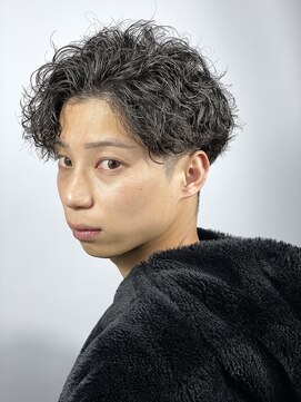 ヒロギンザ 新橋銀座口店(HIRO GINZA) かきあげ波巻きスパイラルパーマ