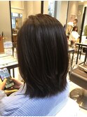髪質改善カラーで作る柔らかいウォームブラウン