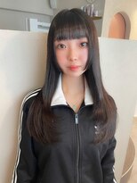 ウルア 吉祥寺店(ULUA) 髪質改善 艶髪 韓国風 エギョモリ ブルーブラック 吉祥寺