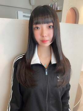 ウルア 吉祥寺店(ULUA) 髪質改善 艶髪 韓国風 エギョモリ ブルーブラック 吉祥寺