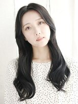 ヘアメイク ナル(hair make nalu)&nbsp;かきあげバングの華やかヨシンモリスタイル