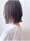 Say.ree 切りっぱなしボブ アッシュブラック 表参道 学割U24