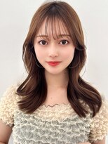 ラフィス ヘアー バンビ 近鉄奈良店(La fith hair bambi)&nbsp;【La fith】ショコラベージュ×シースルーバング