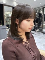 ロンド ジュルード 名古屋(Lond jeloud) ショート ボブ インナー 艶髪 韓国風 レイヤーカット 前髪 102