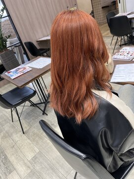 ディーボーイ 健軍店(D-BOY) アプりコットオレンジ/ダブルカラー