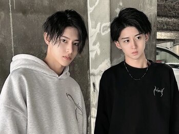 キング 梅田(K!ng)の写真/似合う・カッコいいモテstyle◆一気に垢抜けるメンズホワイトハイライト・ツイストスパイラルパーマも人気!