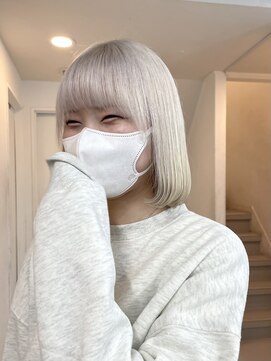 ミーム 原宿 表参道(meme) ブロンドカラーカラーハイトーンカラーケアブリーチ#原宿